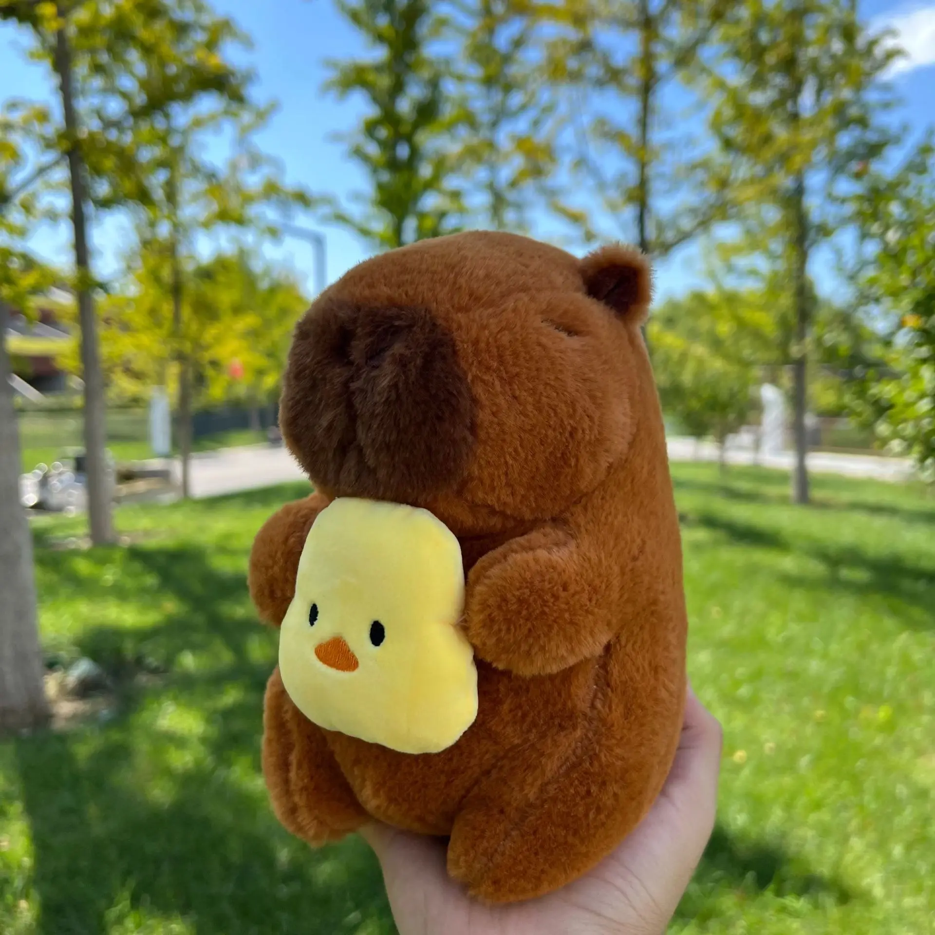 New 21cm Capybara Plush Toy Simulation Capibara Anime Fluffty Toy Cute Soft Stuffed Animals Doll Plush Christmas Gifts for Kids New 21cm Capybara Plush Toy Simulation Capibara Anime Fluffty Toy Cute Soft Stuffed Animals Doll Plush Christmas Gifts for Kids