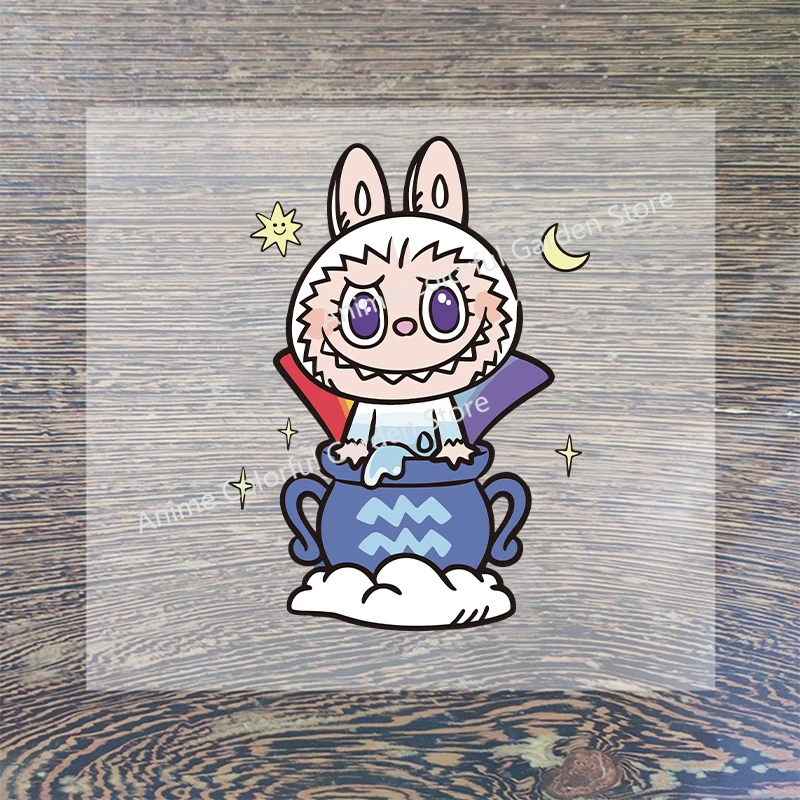 Labubu Iron on Patches for Clothing Anime Cartoon DIY Hoodie Hat T-shirt Heat Transfer Patch Clothes Custom Vinyl Sticker Gifts Labubu Iron on Patches for Clothing Anime Cartoon DIY Hoodie Hat T-shirt Heat Transfer Patch Clothes Custom Vinyl Sticker Gifts