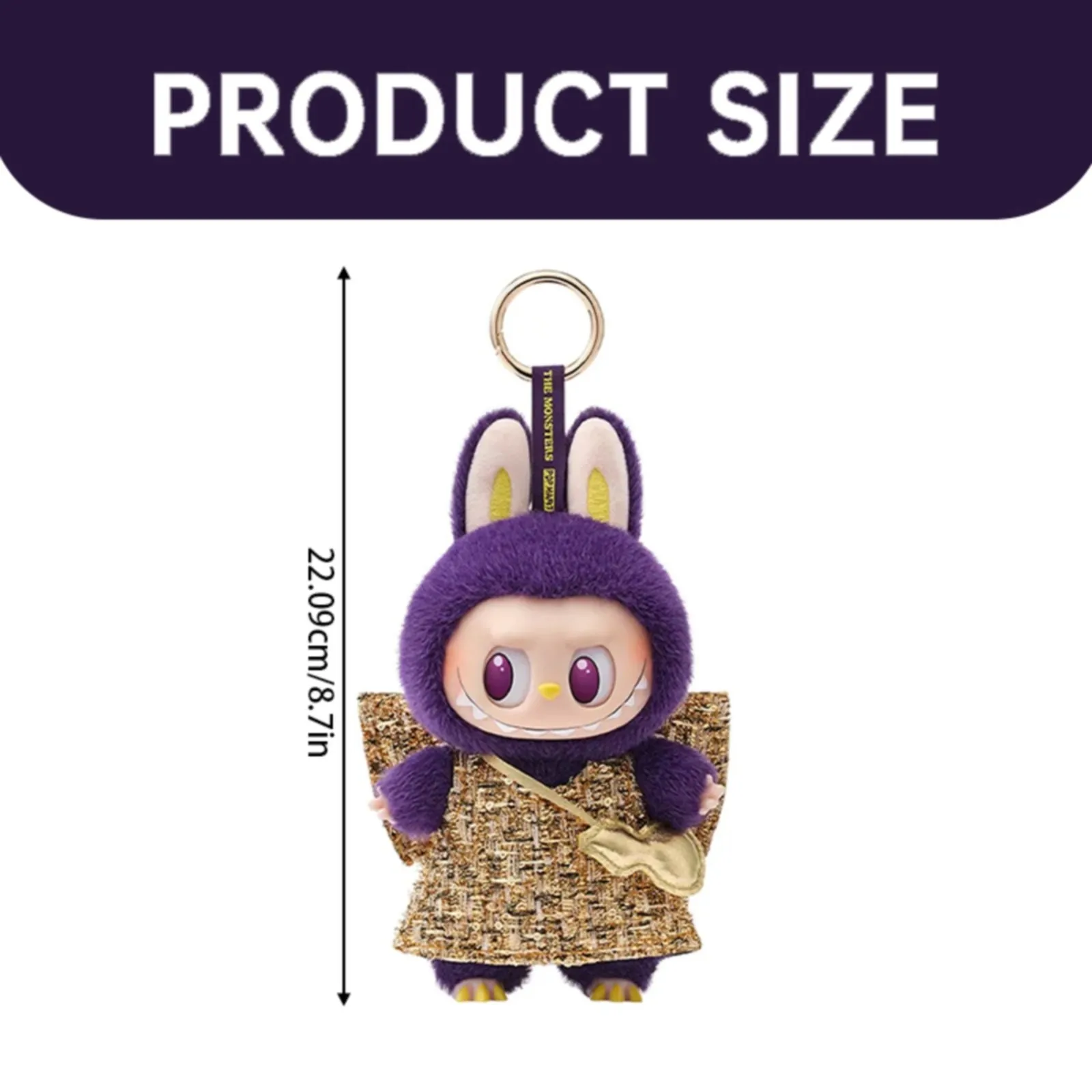 Popmart Labubu X Pronounce - Wings Of Fortune Vinyl Plush Hanging Cute Plush Festival Gift Cartoon Children'S Gift Purple Labubu Popmart Labubu X Pronounce - Wings Of Fortune Vinyl Plush Hanging Cute Plush Festival Gift Cartoon Children'S Gift Purple Labubu