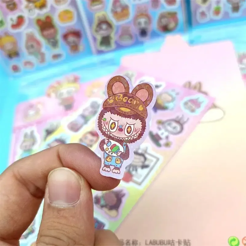20Sheets Cartoon Labubu Stickers Laser Cute Graffiti Decoration Scrapbook Laptop Luggage Phone Case Sticker Waterproof Decal Toy 20Sheets Cartoon Labubu Stickers Laser Cute Graffiti Decoration Scrapbook Laptop Luggage Phone Case Sticker Waterproof Decal Toy
