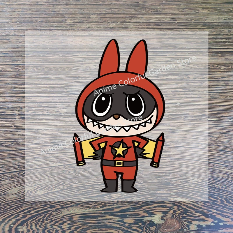 Labubu Iron on Patches for Clothing Anime Cartoon DIY Hoodie Hat T-shirt Heat Transfer Patch Clothes Custom Vinyl Sticker Gifts Labubu Iron on Patches for Clothing Anime Cartoon DIY Hoodie Hat T-shirt Heat Transfer Patch Clothes Custom Vinyl Sticker Gifts