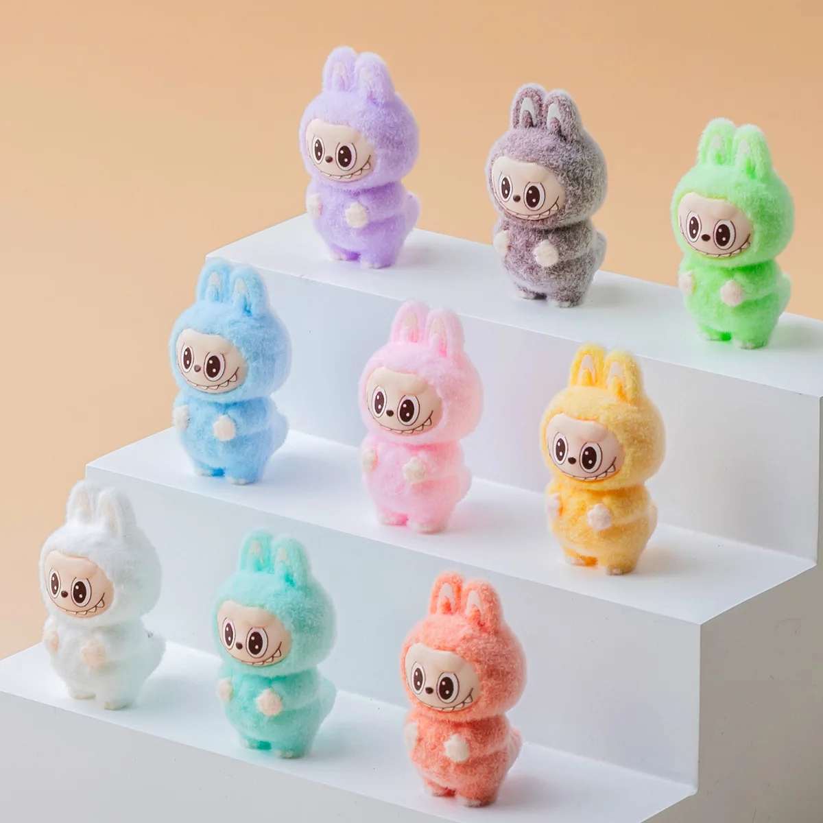 New flocking standing position, leader of Rabu, cute blind bag, DIY decorations, hanging accessories, mini ornaments. New flocking standing position, leader of Rabu, cute blind bag, DIY decorations, hanging accessories, mini ornaments.