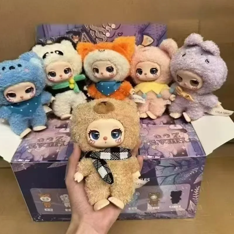 Baby Three Liila V2 Vinyl Blind Box Liila'S Zoo Second Generation Series Bag Pendant Trendy Play Ornament Cute Doll Mysterygift