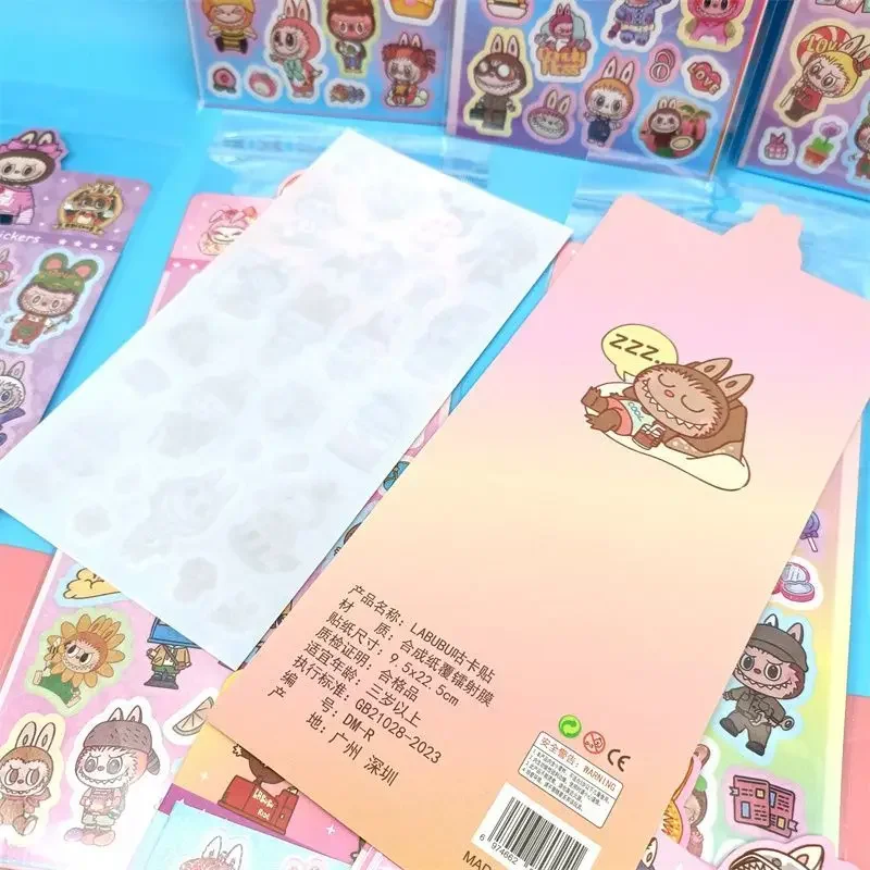 20Sheets Cartoon Labubu Stickers Laser Cute Graffiti Decoration Scrapbook Laptop Luggage Phone Case Sticker Waterproof Decal Toy 20Sheets Cartoon Labubu Stickers Laser Cute Graffiti Decoration Scrapbook Laptop Luggage Phone Case Sticker Waterproof Decal Toy