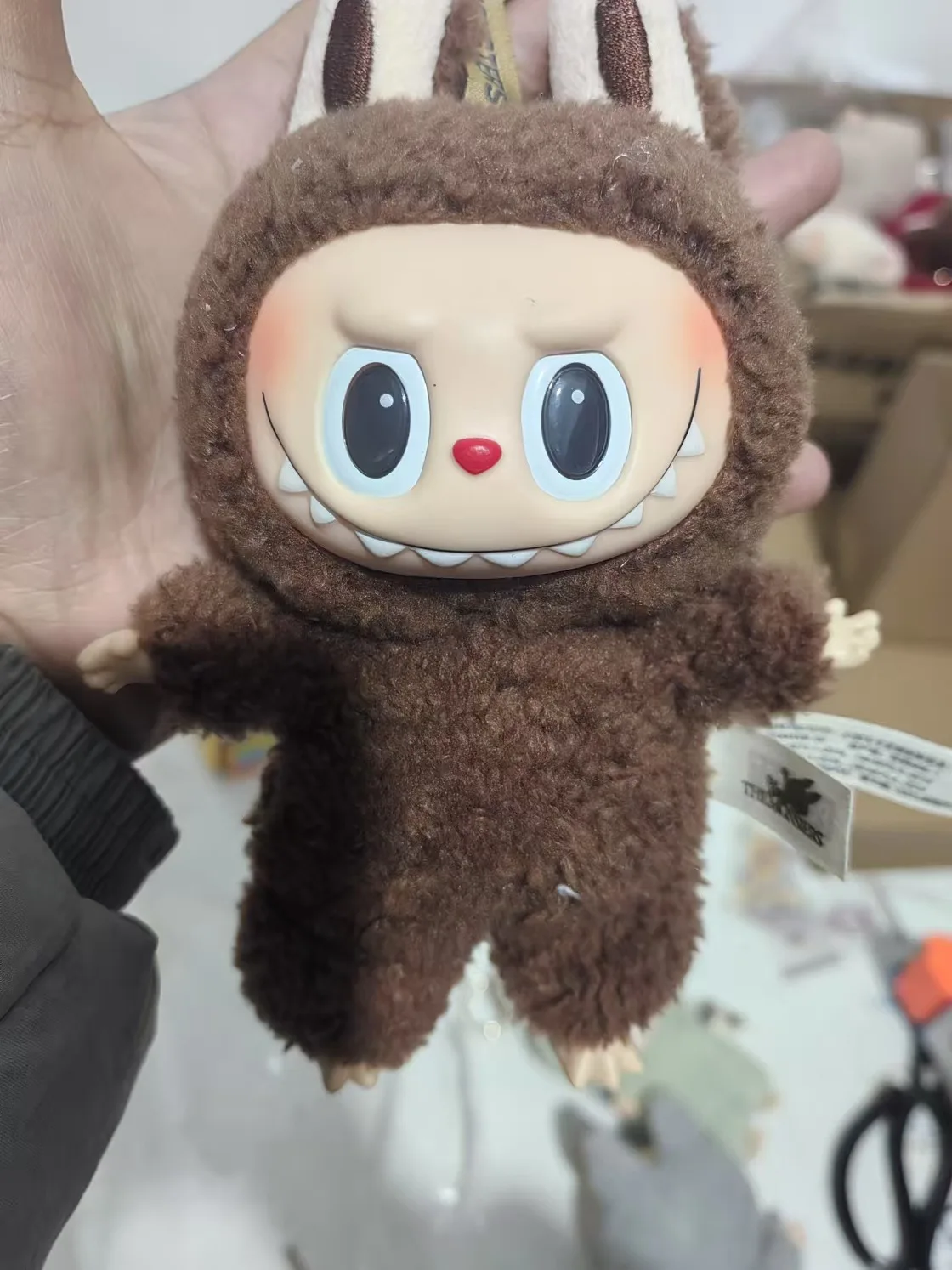 17cm Labubu Panda Mentor Series Blind Box Vinyl Doll Trendy Ornament  Keychain Collected 1:1 Replica High Qualitybirthday Gift