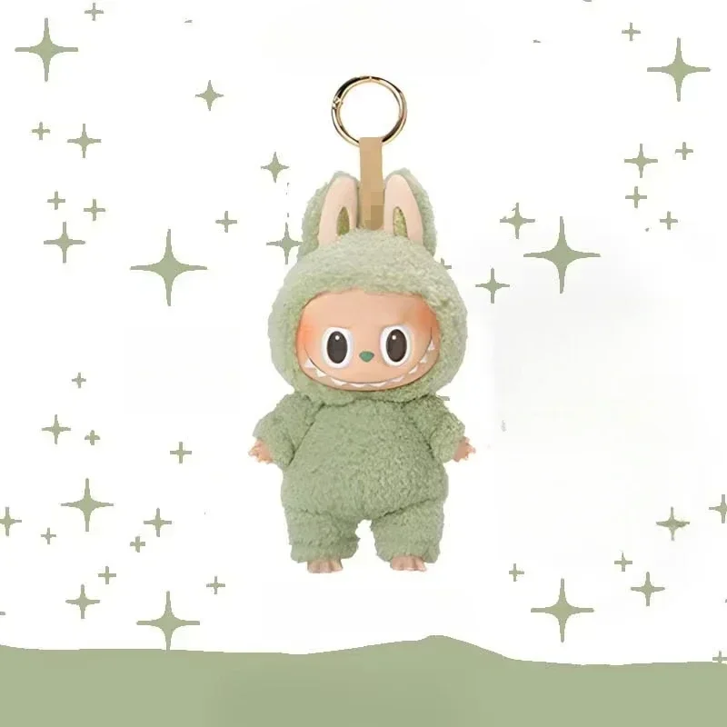 Cute For Labubu The Monsters Doll Blind Box Heart-Moving Macaron Mokoko Anime Figures Guess Bag Hanging Pendant Gift