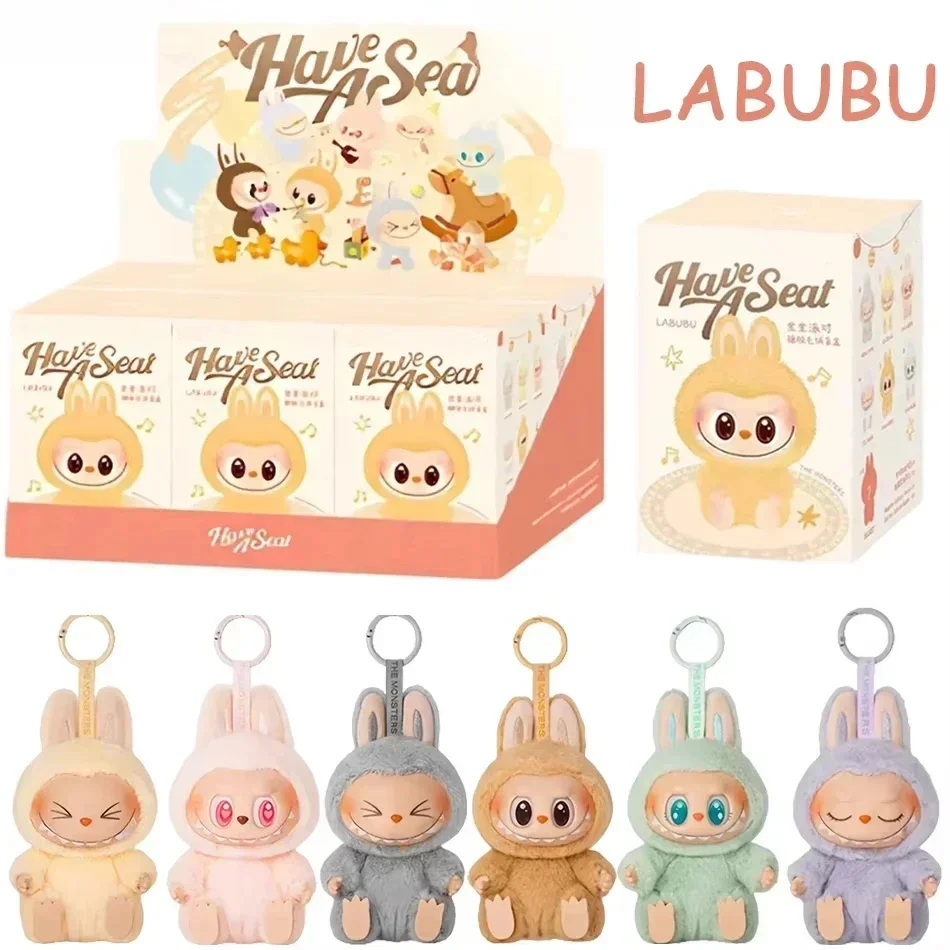 High Quality Macaron The Monsters Labubu Sitting Party Vinyl Plush Blind Box Decorative Surprise Box Doll Collection Gift High Quality Macaron The Monsters Labubu Sitting Party Vinyl Plush Blind Box Decorative Surprise Box Doll Collection Gift