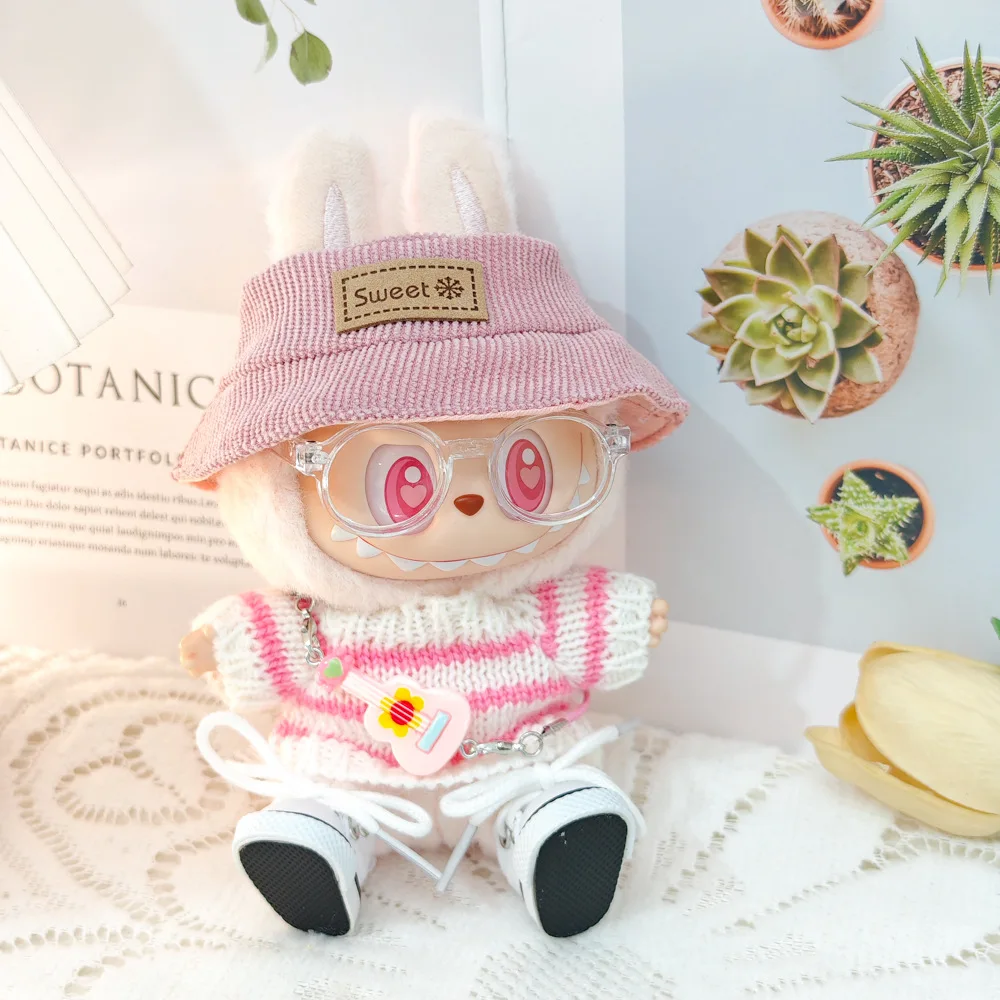Only Labbubu Clothes Labubu Doll Accessories Kawaii Jewelry Cute Doll Ornament Christmas Gift Creative Labubu Keyring Kids Toys