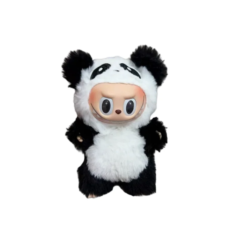 17cm Labubu Panda Mentor Series Blind Box Vinyl Doll Trendy Ornament  Keychain Collected 1:1 Replica High Qualitybirthday Gift