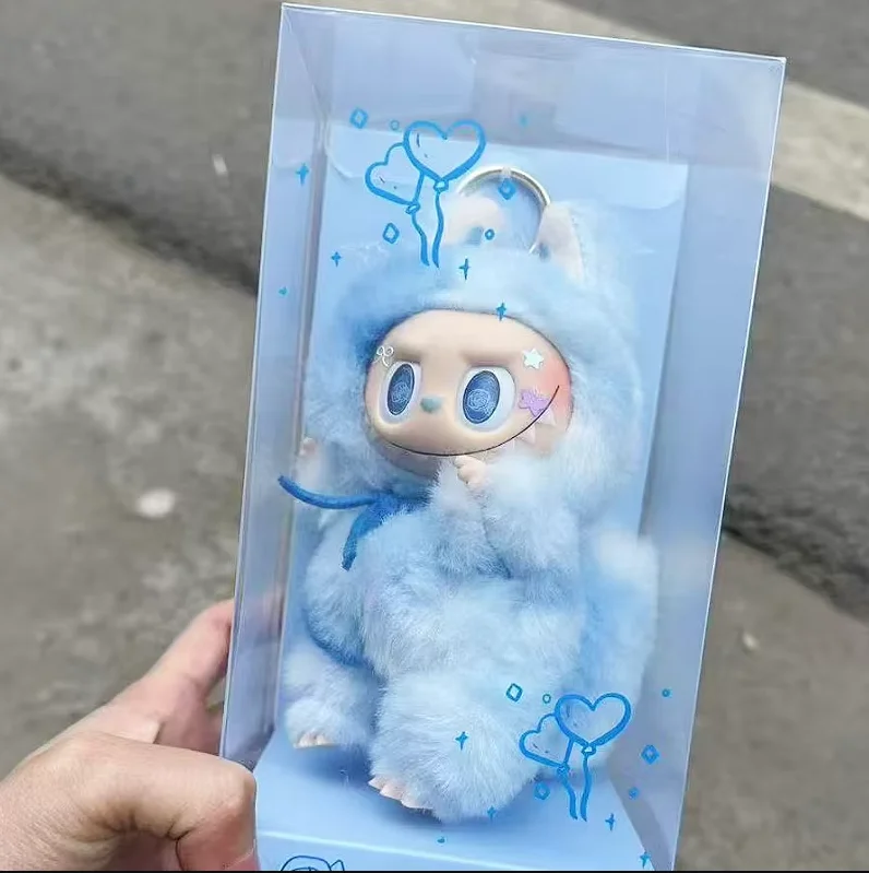 2025 Hot Selling Labubu Pink Luck Change Handmade Modification Cute Doll Replica Desktop Decoration Trendy Decor Holiday Gifts 2025 Hot Selling Labubu Pink Luck Change Handmade Modification Cute Doll Replica Desktop Decoration Trendy Decor Holiday Gifts