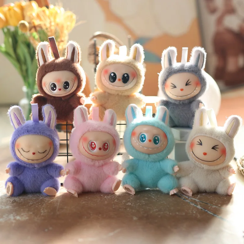 15cm The Monsters Labubu Vinyl Doll Plush Pendant Cute Desktop Ornament Decoration Plush Toy Backpack Pendant Girl Birthday Gift 15cm The Monsters Labubu Vinyl Doll Plush Pendant Cute Desktop Ornament Decoration Plush Toy Backpack Pendant Girl Birthday Gift
