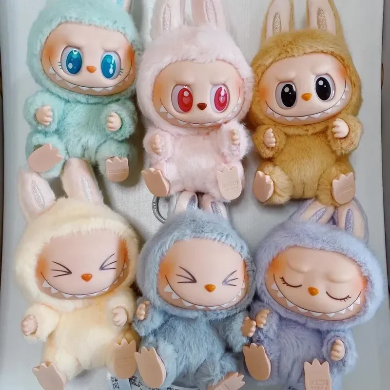 Hot The Monsters Have A Seat Series Labubu Vinyl Plush Doll Blind Box Toy Action Figure Anime Model Mystery Box Gift Collection