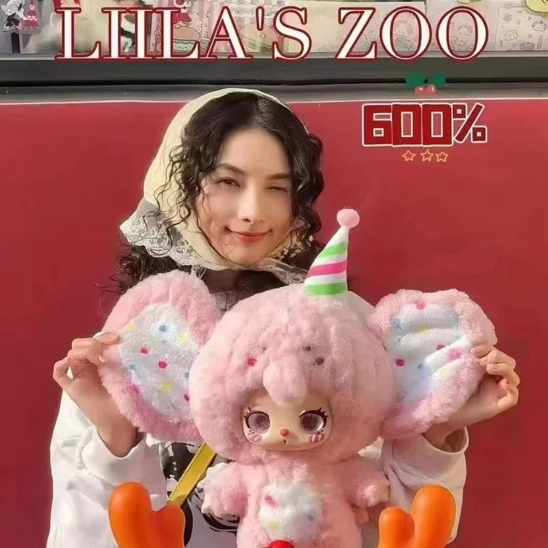 New Genuine Baby Three Blind Box Lilila 600 Body Large Plush Doll Trendy Play Doll Model Handmade Cute Fun Doll Birthday Gift New Genuine Baby Three Blind Box Lilila 600 Body Large Plush Doll Trendy Play Doll Model Handmade Cute Fun Doll Birthday Gift
