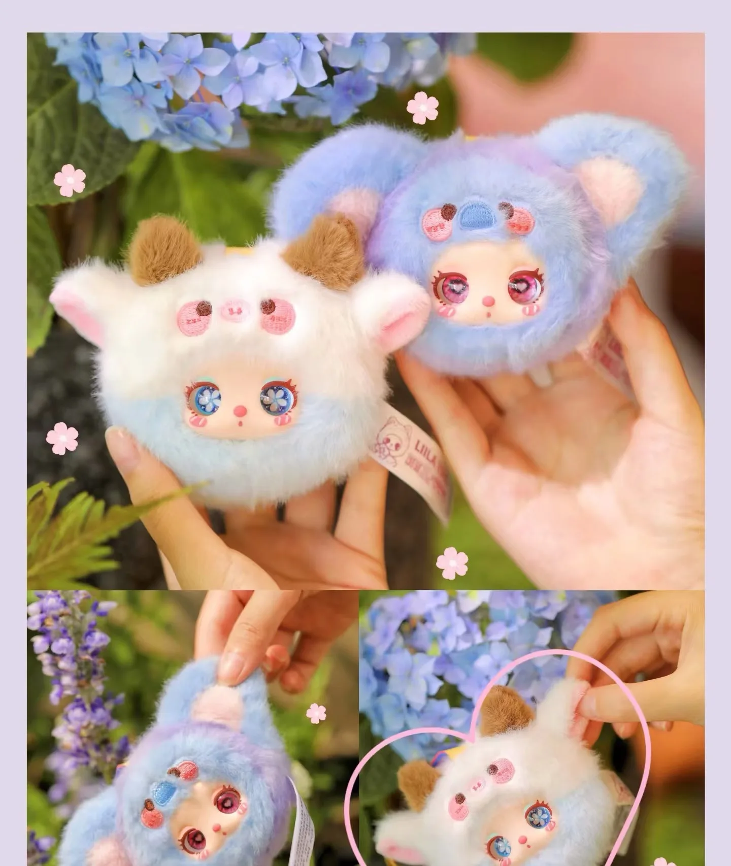 Blind Box Lila'S Garden Tea Party Series Blind Box Cartoon Lila Dolls Cute Bag Decorations Pendants Creative Surprise Gifts Box Blind Box Lila'S Garden Tea Party Series Blind Box Cartoon Lila Dolls Cute Bag Decorations Pendants Creative Surprise Gifts Box