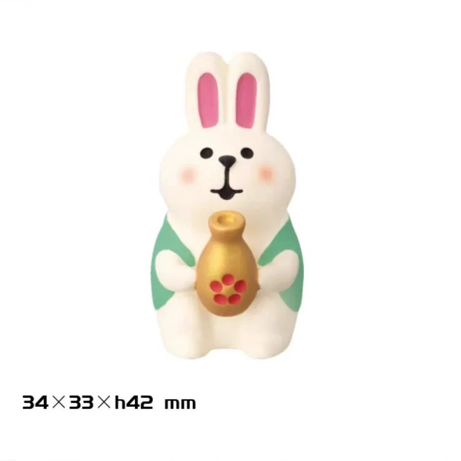 ZAKKA Japanese Style Cute Cat Flower Appreciation Cherry Blossom Matcha INS Trendy Toy DIY Resin Handicraft Small Ornaments