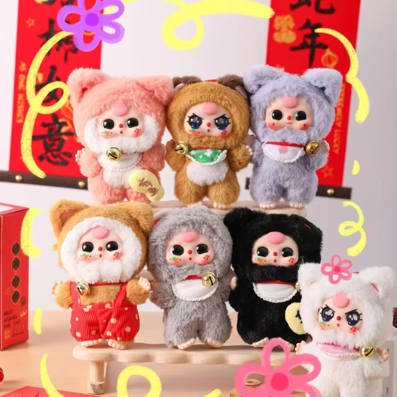2025 New Hot Baby Three Billionaire Cat Series Trendy Play Blind Box Creative Doll Pendant Toy Gift Good Luck Healing Kawaii 2025 New Hot Baby Three Billionaire Cat Series Trendy Play Blind Box Creative Doll Pendant Toy Gift Good Luck Healing Kawaii