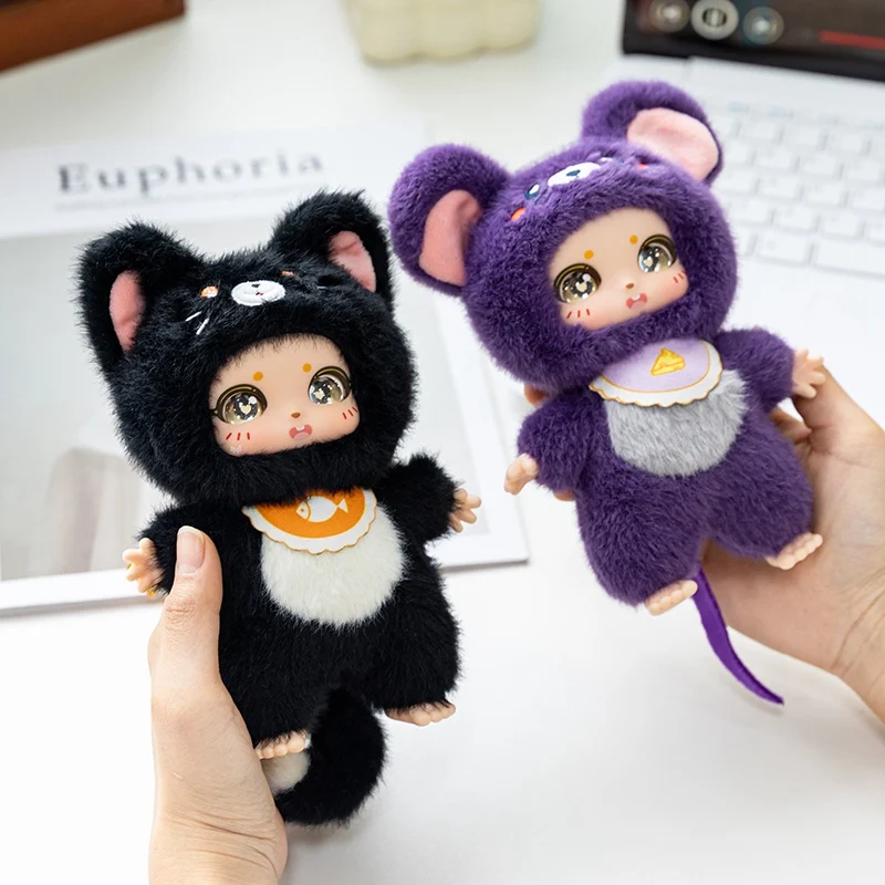 Cute Animals Vinyl Face Plush Toys Popular Stuffed Plush Rabbit, Cat, Bear, Mouse Toy Pendant Gift for Animal Enthusiasts Cute Animals Vinyl Face Plush Toys Popular Stuffed Plush Rabbit, Cat, Bear, Mouse Toy Pendant Gift for Animal Enthusiasts