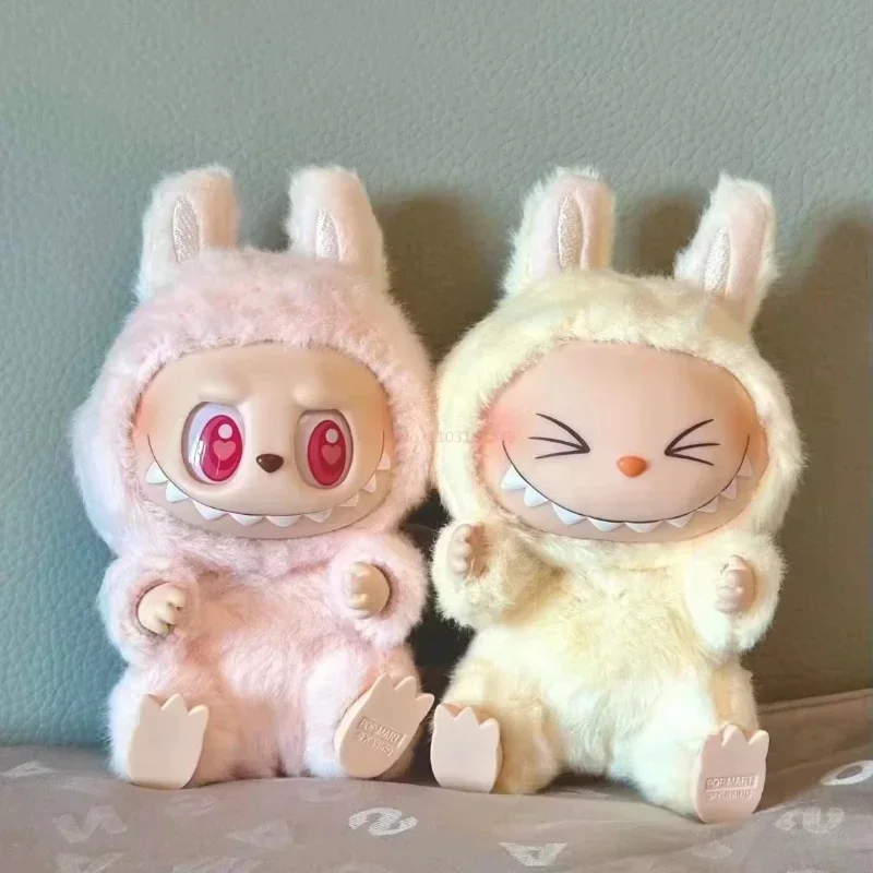 NEW sale Blind box Selling Labubu Pulley Cloth Handmade Sitting Party Vinyl Plush Doll Toy Decorative 1:1 Replica Christmas Gift NEW sale Blind box Selling Labubu Pulley Cloth Handmade Sitting Party Vinyl Plush Doll Toy Decorative 1:1 Replica Christmas Gift