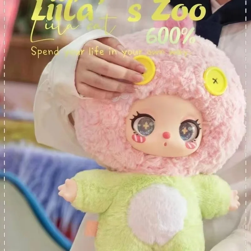 New Genuine Baby Three Blind Box Lilila 600 Body Large Plush Doll Trendy Play Doll Model Handmade Cute Fun Doll Birthday Gift New Genuine Baby Three Blind Box Lilila 600 Body Large Plush Doll Trendy Play Doll Model Handmade Cute Fun Doll Birthday Gift