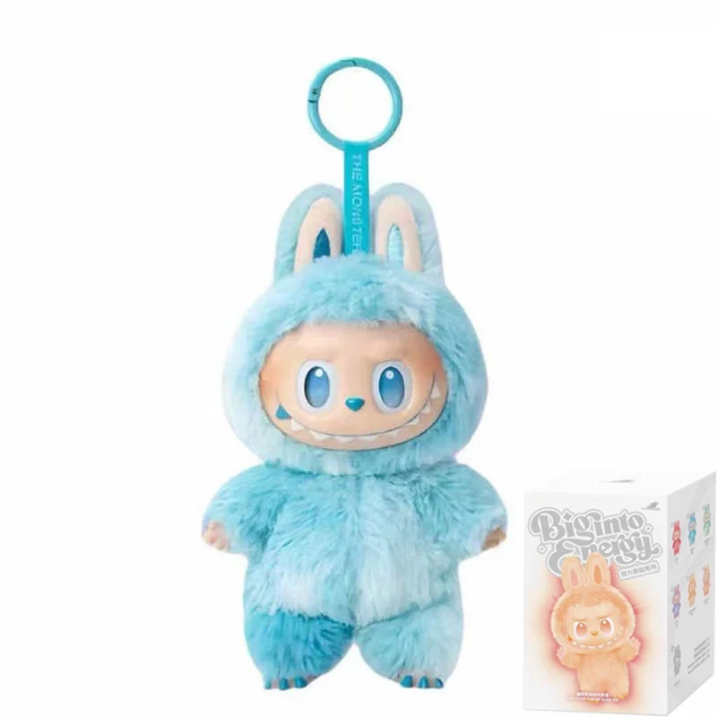 Miniso V2 LABU Monsters Heartbeat Macaron Enamel Face Cute Stuffed Pvc Figurine Tabletop Ornament Kawaii Toy Birthday For Kid