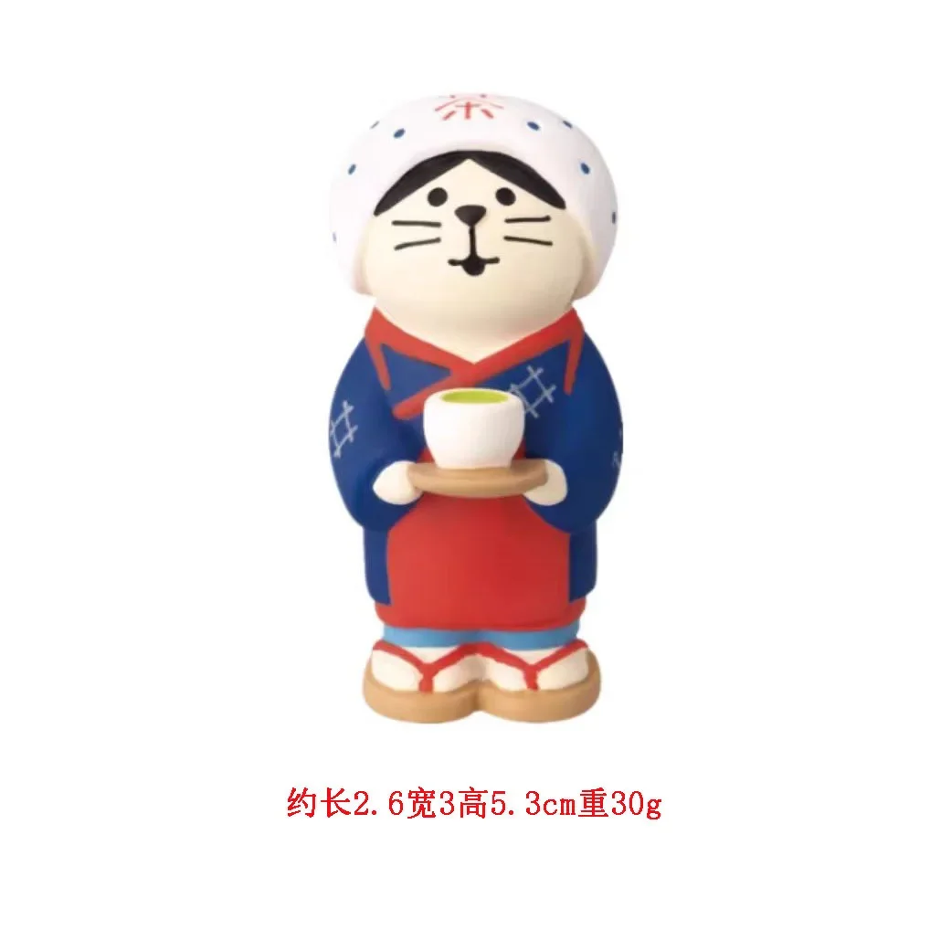 Japanese Tea Garden Leisure Scene Decoration ZAKKA Fashion Play Gift sushi Cat Toy DIY Resin Cute grain Craft Small Decoration Japanese Tea Garden Leisure Scene Decoration ZAKKA Fashion Play Gift sushi Cat Toy DIY Resin Cute grain Craft Small Decoration