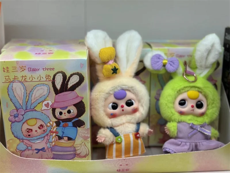 Genuine Baby Three Years Old Macaron Little Rabbit Series Plush Blind Box Tide Play Ornament Pendant Creative Cute Doll Toy Gift Genuine Baby Three Years Old Macaron Little Rabbit Series Plush Blind Box Tide Play Ornament Pendant Creative Cute Doll Toy Gift