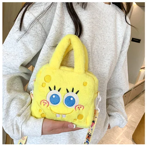 Kawaii Sanrio Plush Bag Kuromi Melody Cinnamoroll Cartoon Anime Handbag Crossbody Cosmetic Travel Storage Bags Women Girls Gifts Kawaii Sanrio Plush Bag Kuromi Melody Cinnamoroll Cartoon Anime Handbag Crossbody Cosmetic Travel Storage Bags Women Girls Gifts