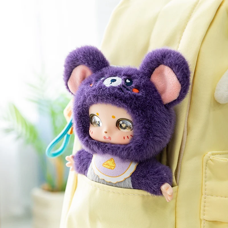 Cute Animals Vinyl Face Plush Toys Popular Stuffed Plush Rabbit, Cat, Bear, Mouse Toy Pendant Gift for Animal Enthusiasts Cute Animals Vinyl Face Plush Toys Popular Stuffed Plush Rabbit, Cat, Bear, Mouse Toy Pendant Gift for Animal Enthusiasts