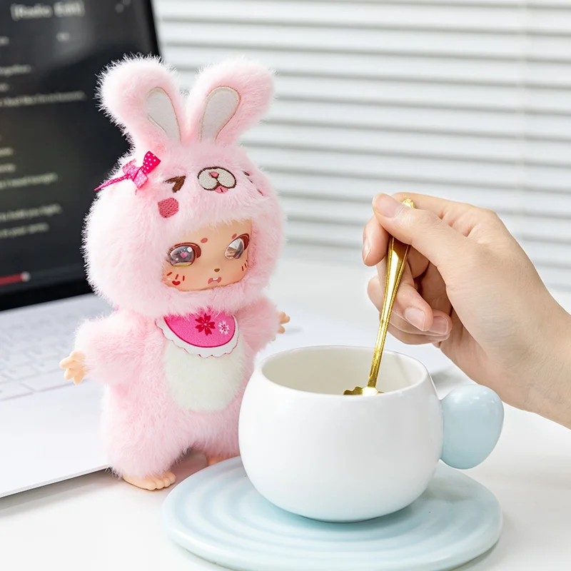 Cute Animals Vinyl Face Plush Toys Popular Stuffed Plush Rabbit, Cat, Bear, Mouse Toy Pendant Gift for Animal Enthusiasts Cute Animals Vinyl Face Plush Toys Popular Stuffed Plush Rabbit, Cat, Bear, Mouse Toy Pendant Gift for Animal Enthusiasts