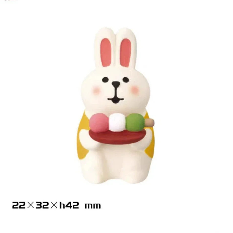 ZAKKA Japanese Style Cute Cat Flower Appreciation Cherry Blossom Matcha INS Trendy Toy DIY Resin Handicraft Small Ornaments