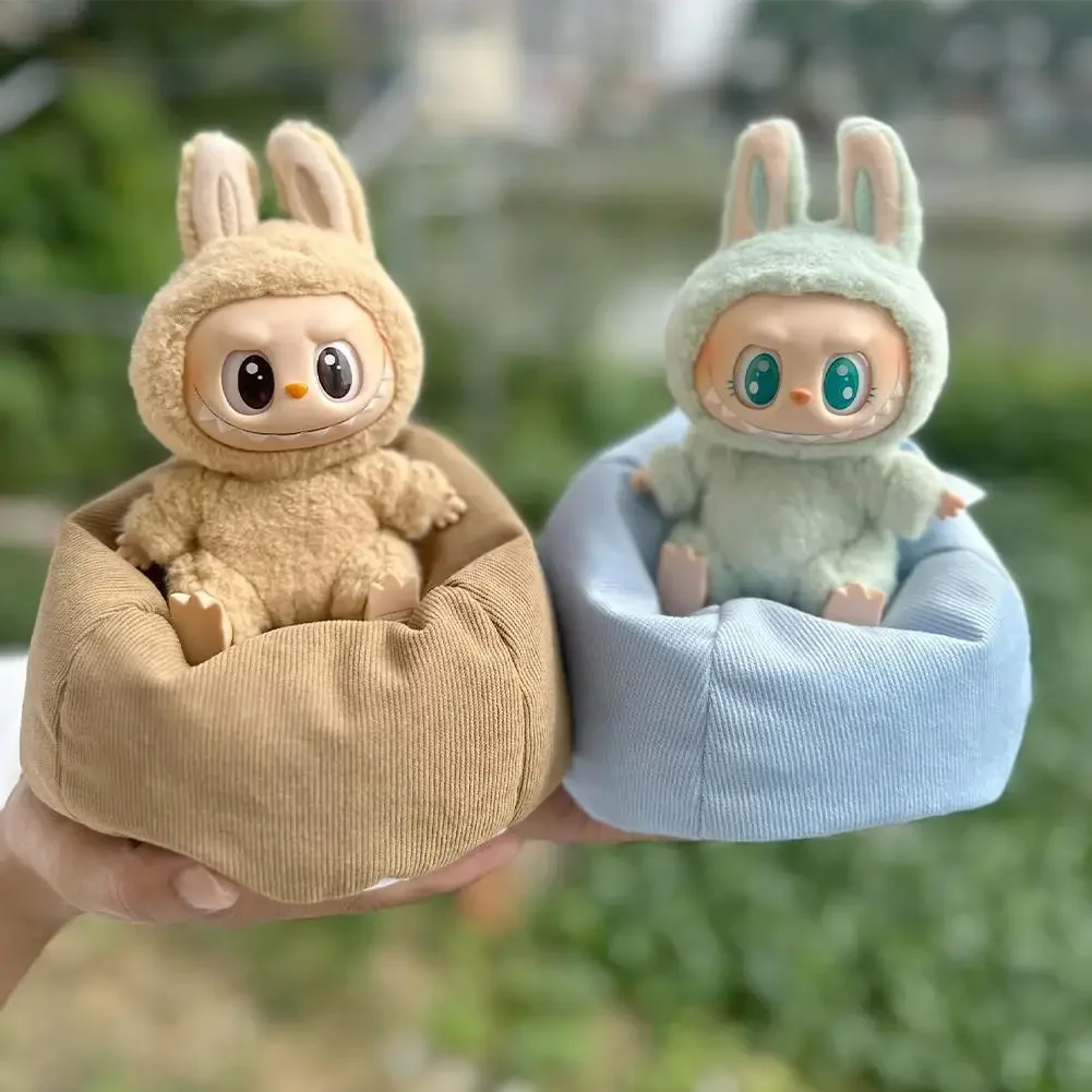 For 17cm Labubu Mini Sofa Bjd Doll Room Decoration 2nd Generation Sitting Party Series Doll Sofa Car Mini Sofa Bed For 17cm Labubu Mini Sofa Bjd Doll Room Decoration 2nd Generation Sitting Party Series Doll Sofa Car Mini Sofa Bed