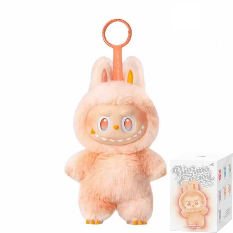 Miniso V2 LABU Monsters Heartbeat Macaron Enamel Face Cute Stuffed Pvc Figurine Tabletop Ornament Kawaii Toy Birthday For Kid