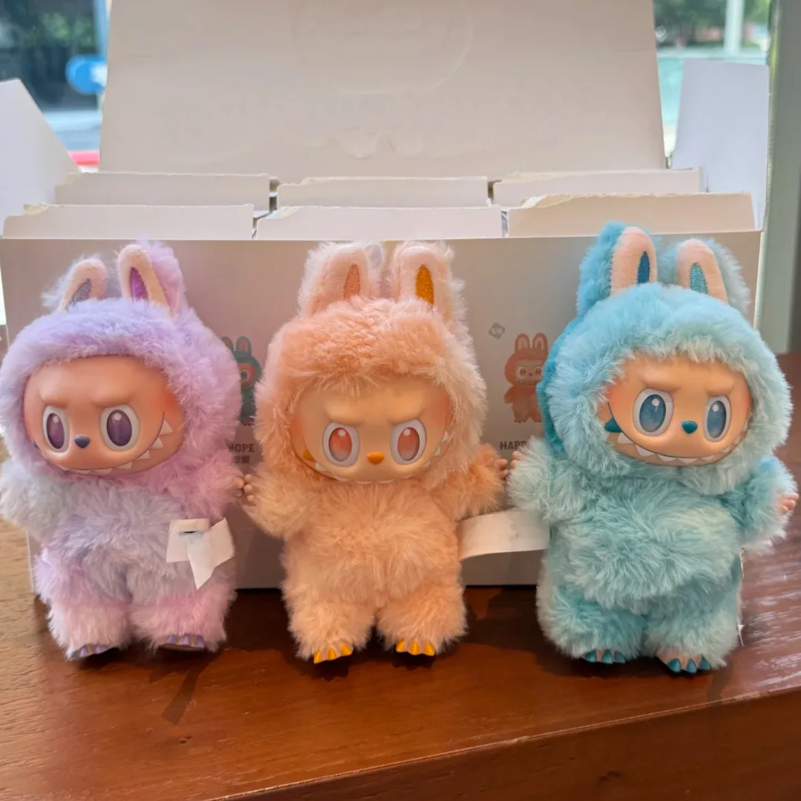 Hot-selling Labu cloth third-generation blind box series vinyl face plush tide play cute doll toy pendant Hot-selling Labu cloth third-generation blind box series vinyl face plush tide play cute doll toy pendant