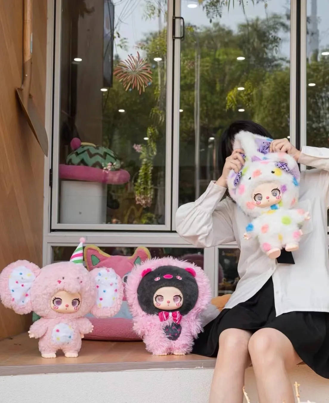 New Genuine Baby Three Blind Box Lilila 600 Body Large Plush Doll Trendy Play Doll Model Handmade Cute Fun Doll Birthday Gift New Genuine Baby Three Blind Box Lilila 600 Body Large Plush Doll Trendy Play Doll Model Handmade Cute Fun Doll Birthday Gift
