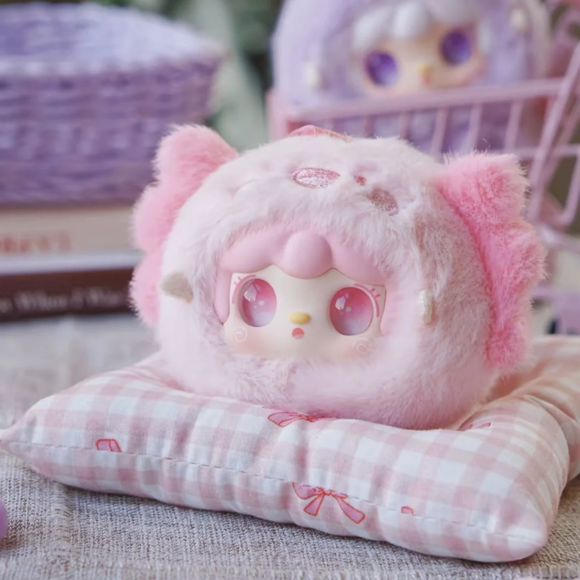 Yooki V6 Mini Ocean Baby Series Blind Box Creative Design Plush Toys Kawaii Backpack Doll Pendant Mysterious Box Peripheral Gift Yooki V6 Mini Ocean Baby Series Blind Box Creative Design Plush Toys Kawaii Backpack Doll Pendant Mysterious Box Peripheral Gift