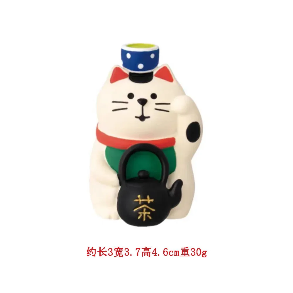 Japanese Tea Garden Leisure Scene Decoration ZAKKA Fashion Play Gift sushi Cat Toy DIY Resin Cute grain Craft Small Decoration Japanese Tea Garden Leisure Scene Decoration ZAKKA Fashion Play Gift sushi Cat Toy DIY Resin Cute grain Craft Small Decoration
