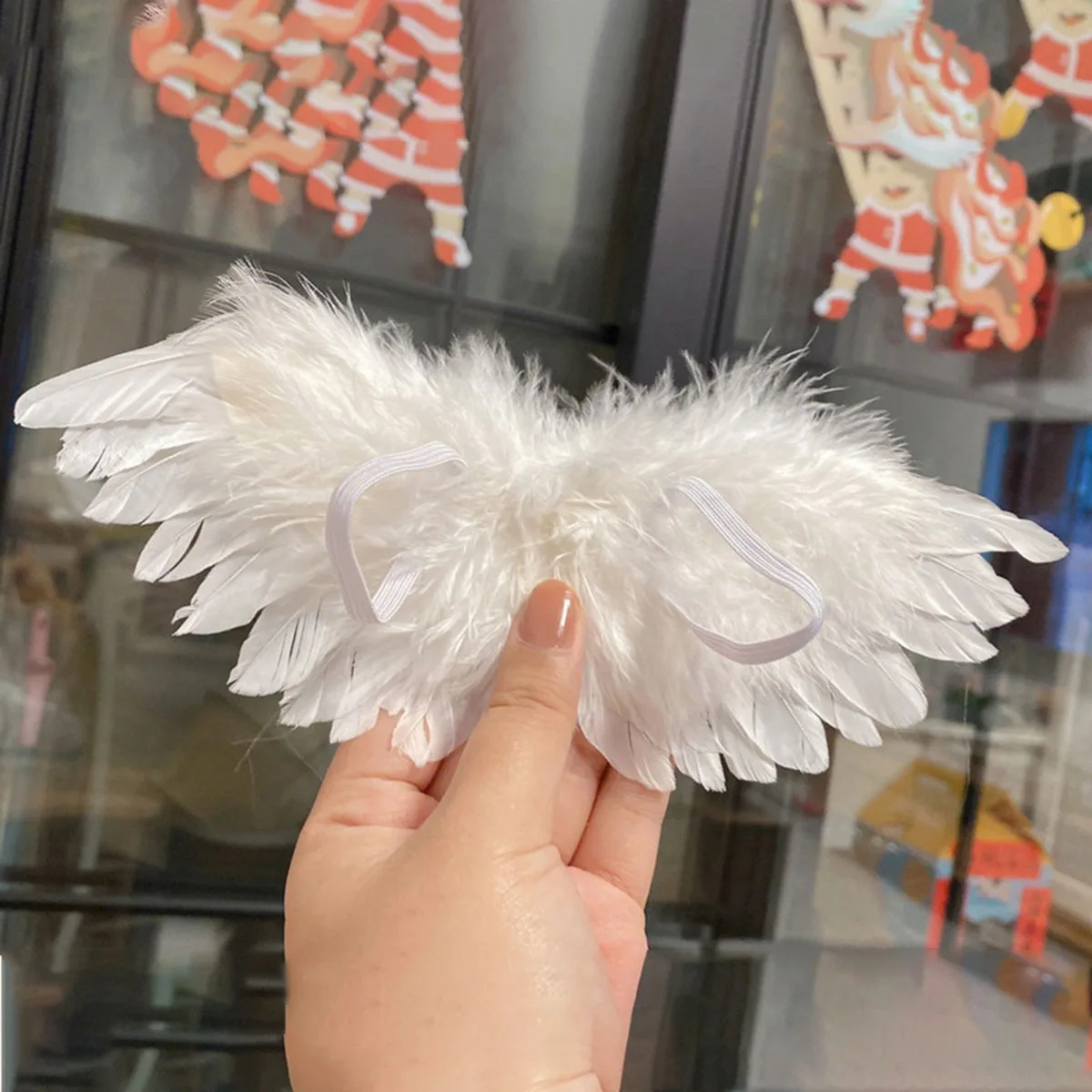 For Labubu V1 V2 Doll Wings Accessories Feather Gift DIY Mini Feather Angel Wing Newborn Props For Labubu V1 V2 Doll Wings Accessories Feather Gift DIY Mini Feather Angel Wing Newborn Props