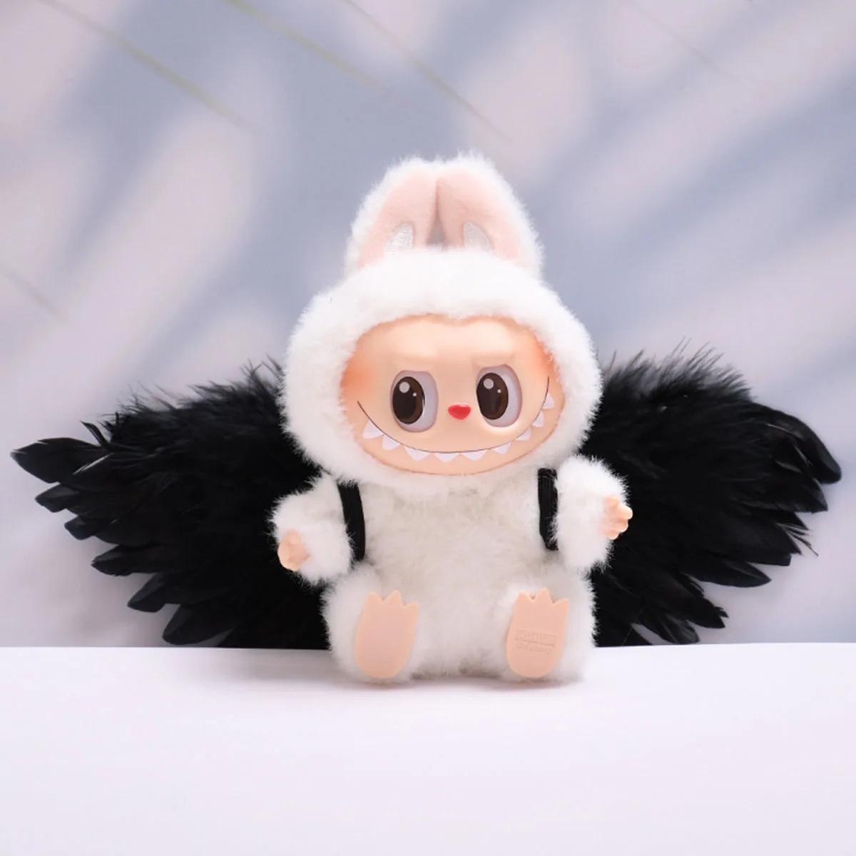 For Labubu V1 V2 Doll Wings Accessories Feather Gift DIY Mini Feather Angel Wing Newborn Props For Labubu V1 V2 Doll Wings Accessories Feather Gift DIY Mini Feather Angel Wing Newborn Props