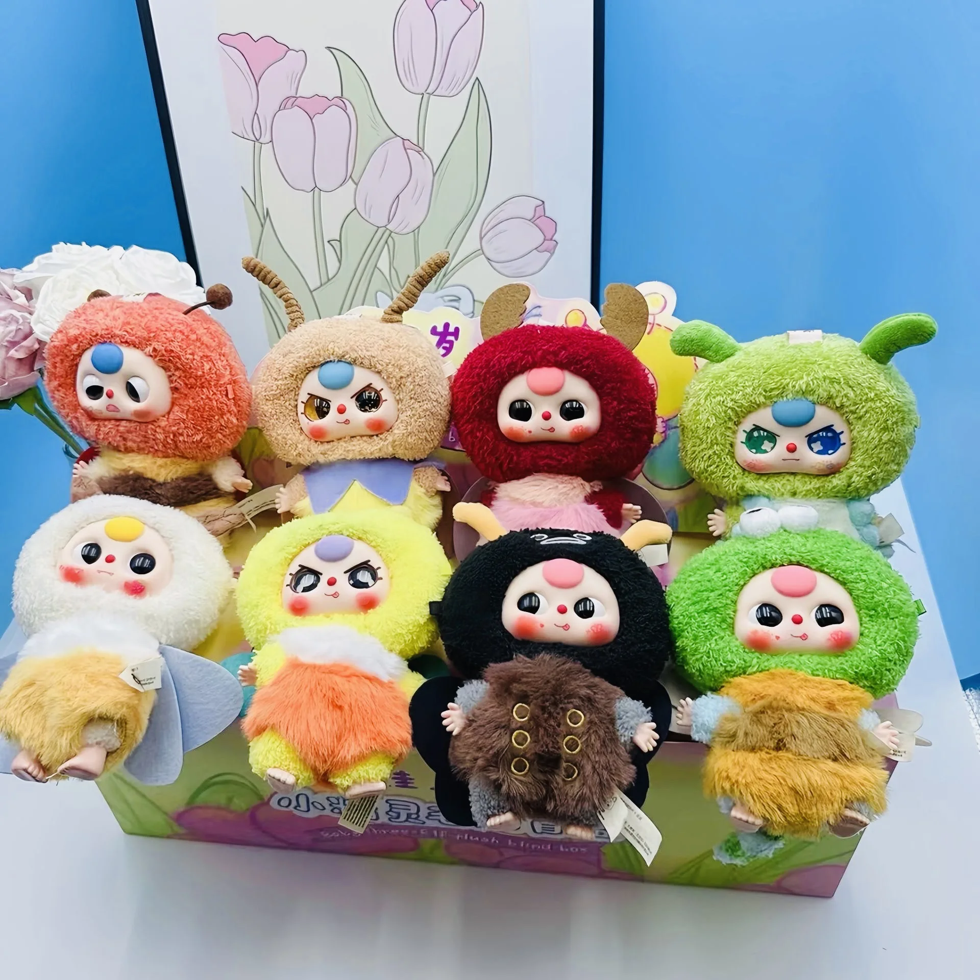 Baby Three 1/8pcs Elf Plush Limited Edition Series Trendy Toy Blind Box Figure Ornaments Creative Cute Doll Pendant Gift Baby Three 1/8pcs Elf Plush Limited Edition Series Trendy Toy Blind Box Figure Ornaments Creative Cute Doll Pendant Gift