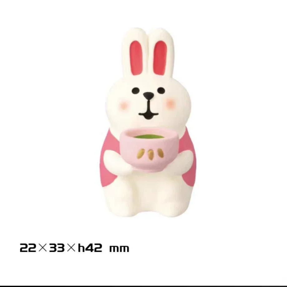 ZAKKA Japanese Style Cute Cat Flower Appreciation Cherry Blossom Matcha INS Trendy Toy DIY Resin Handicraft Small Ornaments