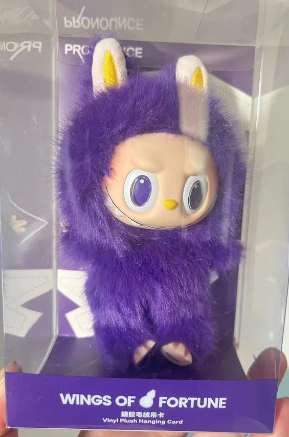 New Arrival Monster Labubu Zimomo Angel Creative Change Doll Diy Figure Vinyl Pendant Doll Model Toy Replica Birthday Xmas Gift