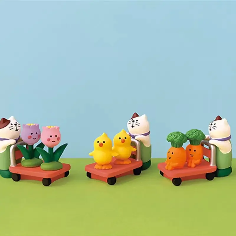 Japanese Tea Garden Leisure Scene Decoration ZAKKA Fashion Play Gift sushi Cat Toy DIY Resin Cute grain Craft Small Decoration Japanese Tea Garden Leisure Scene Decoration ZAKKA Fashion Play Gift sushi Cat Toy DIY Resin Cute grain Craft Small Decoration