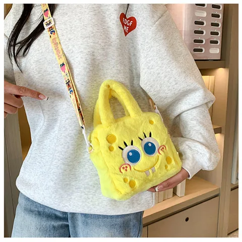 Kawaii Sanrio Plush Bag Kuromi Melody Cinnamoroll Cartoon Anime Handbag Crossbody Cosmetic Travel Storage Bags Women Girls Gifts Kawaii Sanrio Plush Bag Kuromi Melody Cinnamoroll Cartoon Anime Handbag Crossbody Cosmetic Travel Storage Bags Women Girls Gifts