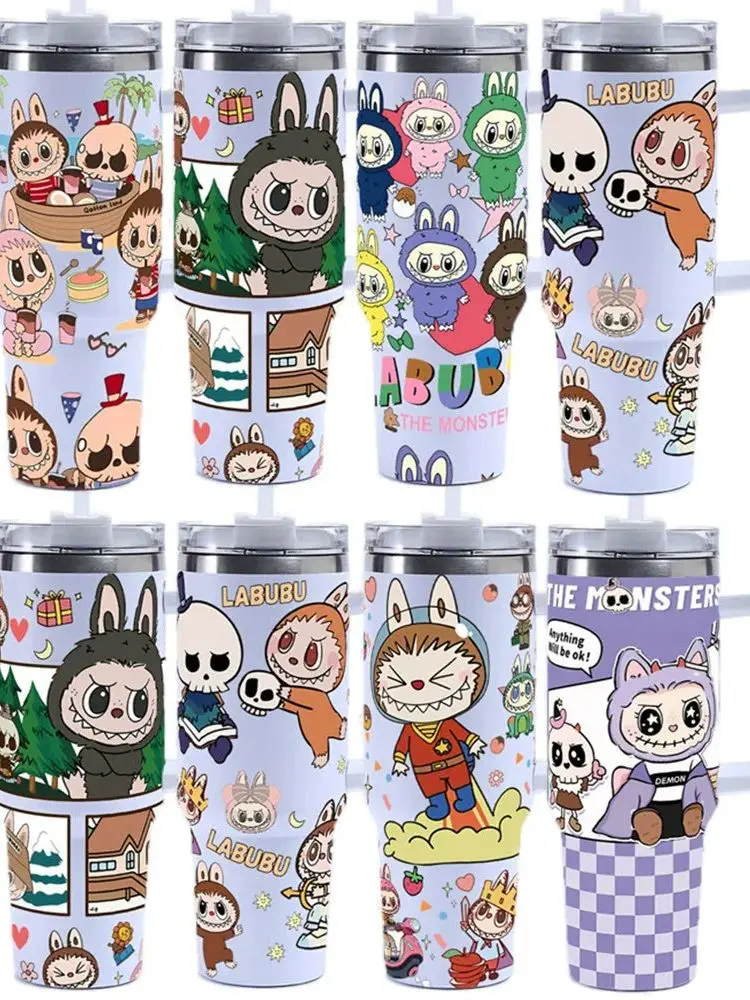 New 40OZ stainless steel drum type tibial drive insulated cup with straw and lid, large capacity car cup New 40OZ stainless steel drum type tibial drive insulated cup with straw and lid, large capacity car cup