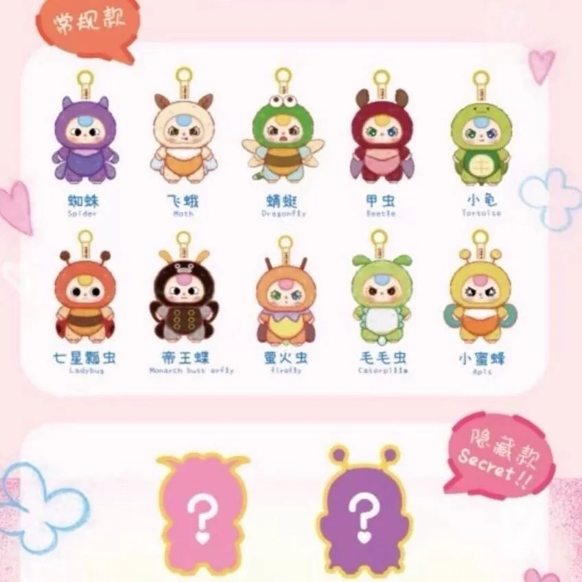 Baby Three 1/8pcs Elf Plush Limited Edition Series Trendy Toy Blind Box Figure Ornaments Creative Cute Doll Pendant Gift Baby Three 1/8pcs Elf Plush Limited Edition Series Trendy Toy Blind Box Figure Ornaments Creative Cute Doll Pendant Gift