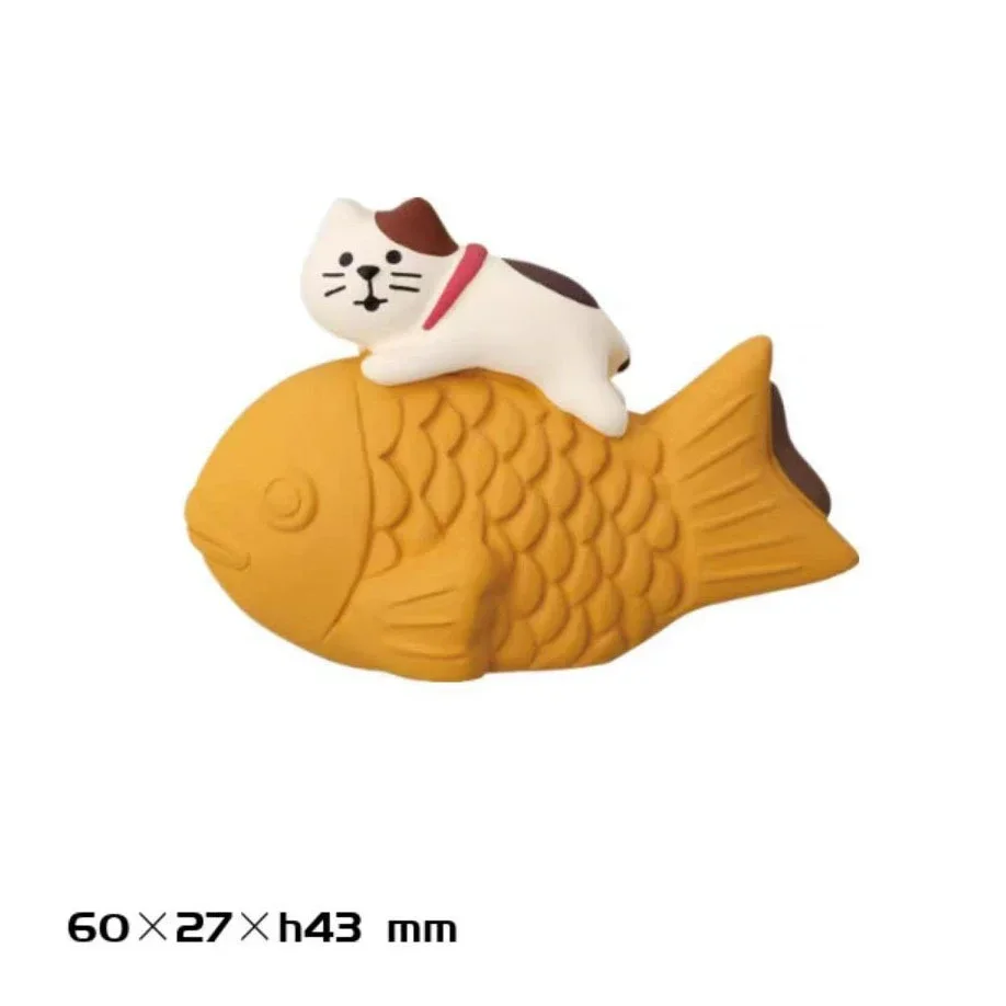 ZAKKA Japanese Style Cute Cat Flower Appreciation Cherry Blossom Matcha INS Trendy Toy DIY Resin Handicraft Small Ornaments